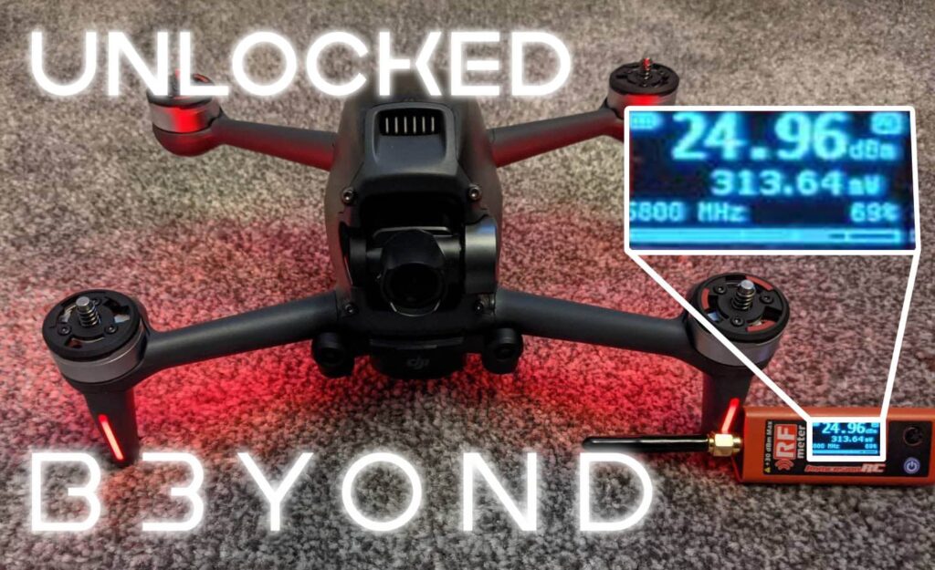 unlock dji fpv drone