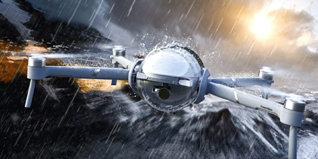 PowerVision-PowerEgg-X waterproof