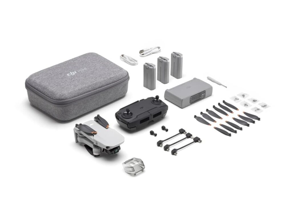 DJI-Mini-SE-комплетация-Fly-More-Combo