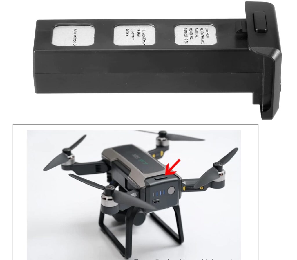 sjrc f7 pro battery