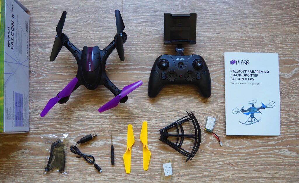 hiper falcon x fpv комплектация