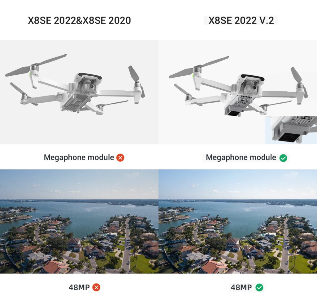 X8SE 2022 и X8SE 2020 в сравнении с X8SE 2022 V.2